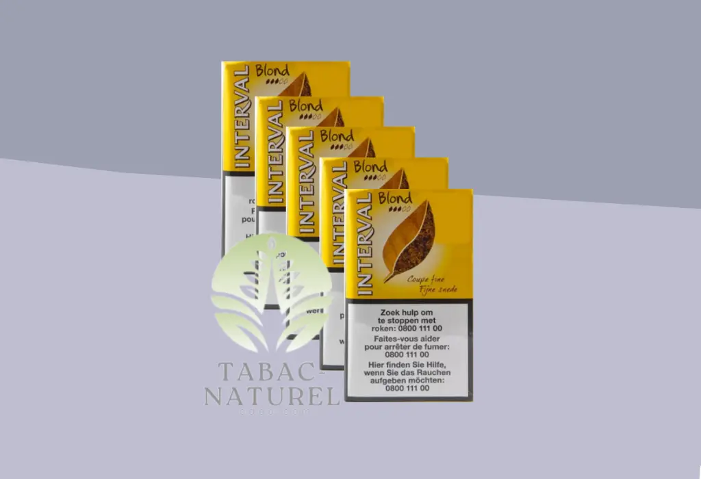 Cartouche de Tabac à Rouler Interval 5 x 40gr Tabac-naturel 2.webp