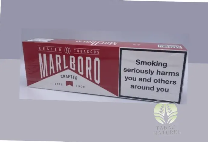 Cartouche de cigarettes Marlboro rouge (10 paquets de 20 cigarettes)