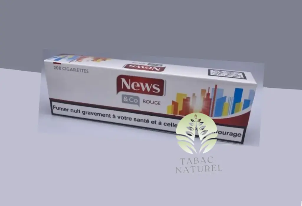 Cartouche de Cigarettes News & Co Red – 10 Paquets de 20 Cigarettes